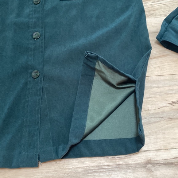 Vintage Classic Elements Womens S Green Long Sleeve Button Up Shirt. - Picture 12 of 12